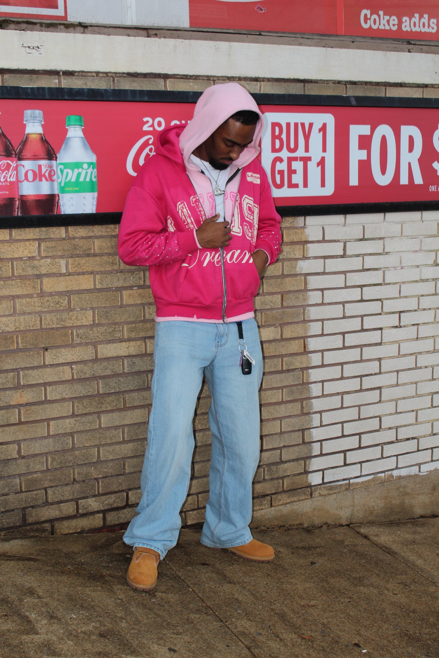 DOUBLE LAYERED ZIP UP