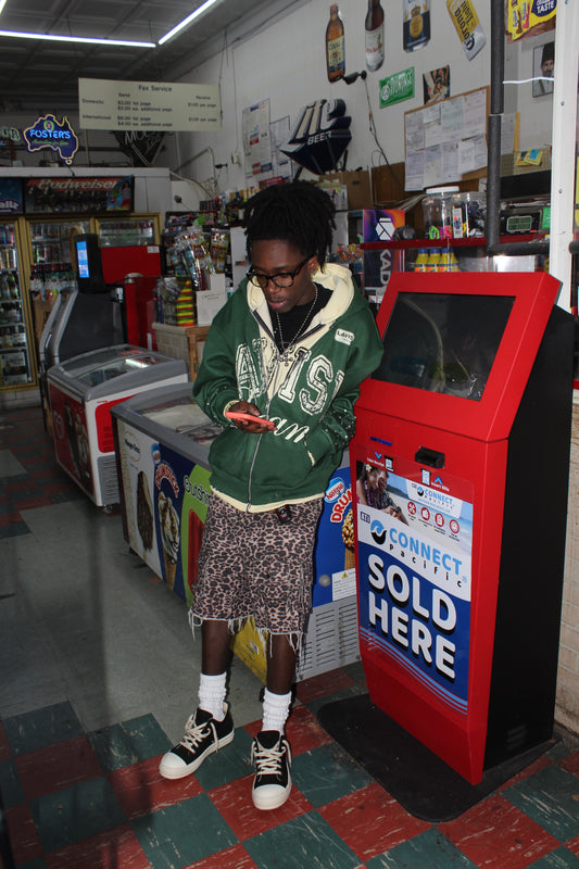 DOUBLE LAYERED ZIP UP